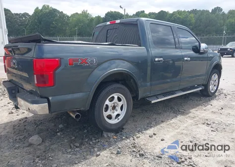 2018 Ford F-150 Lariat из США, поврежденный, VIN 1FTEW1EG2JKE38718